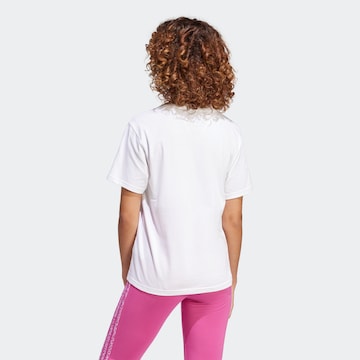ADIDAS SPORTSWEAR Функционална тениска 'Tech Fill' в бяло