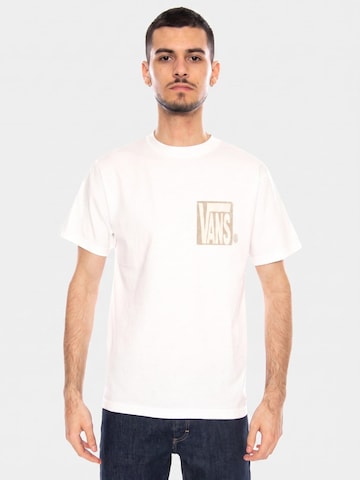 T-Shirt 'Stretch Stack Crackle S White' VANS en blanc
