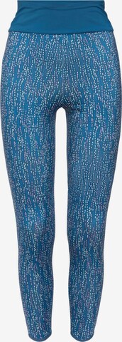 Skinny Pantalon de sport ESPRIT en bleu : devant