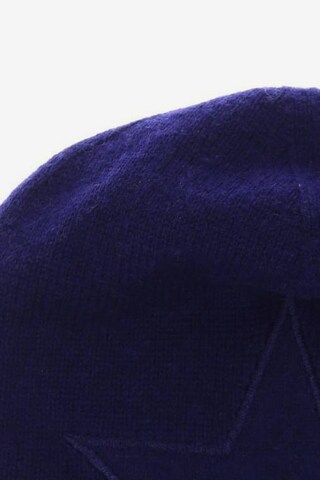 FTC Cashmere Hut oder Mütze One Size in Blau
