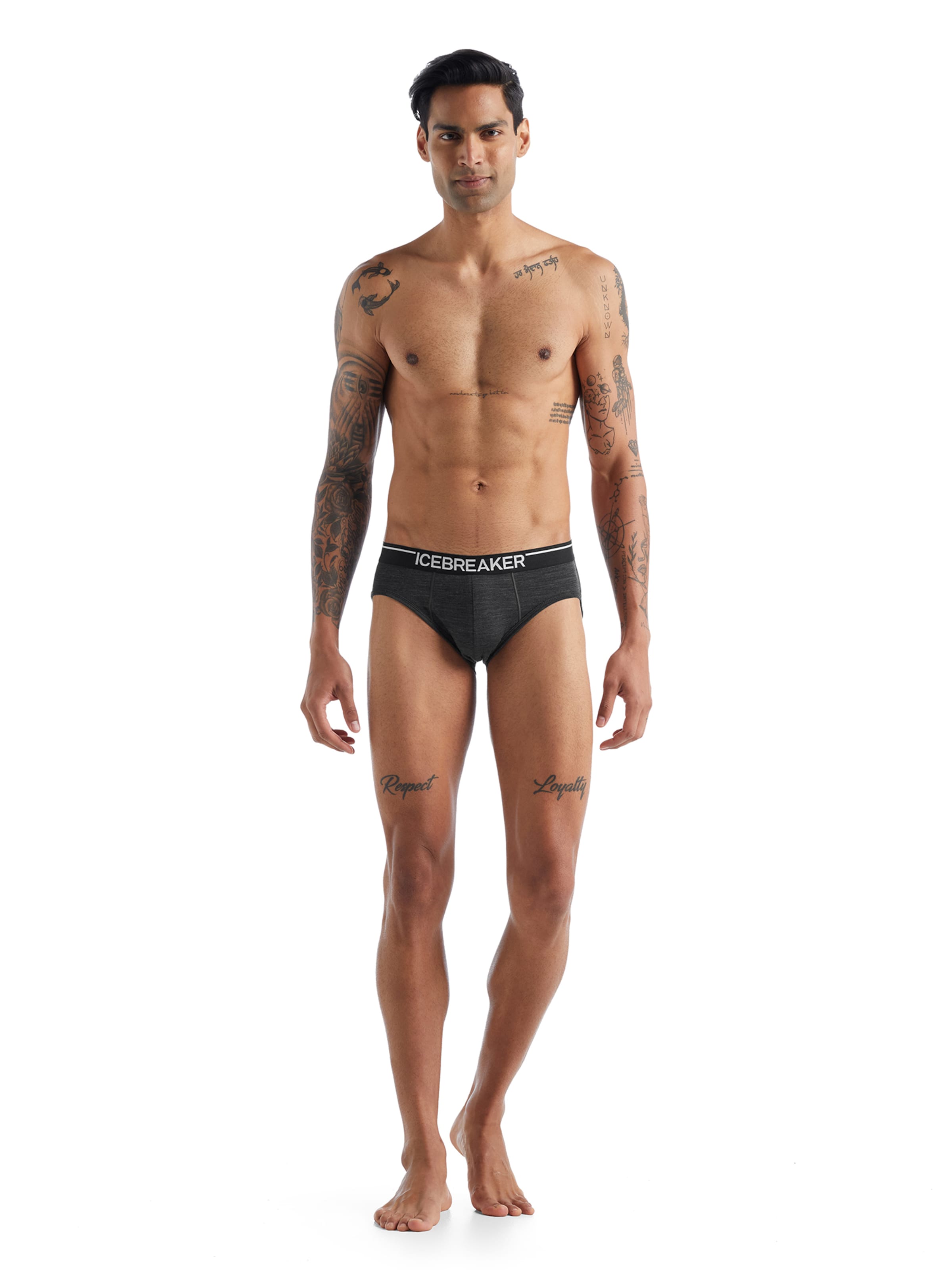 ICEBREAKERSportske gaće 'Anatomica' - siva boja