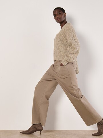 Pull-over Apricot en gris
