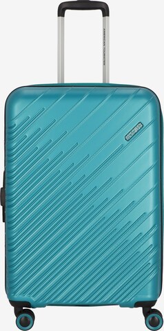 Trolley di American Tourister in verde: frontale