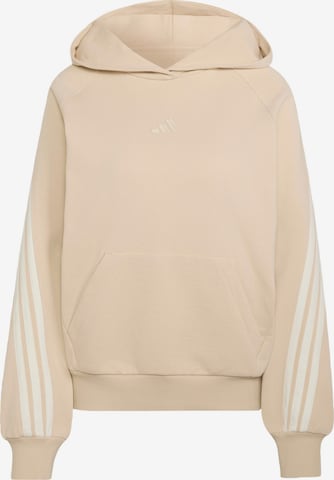 ADIDAS SPORTSWEAR - Camiseta deportiva en beige: frente