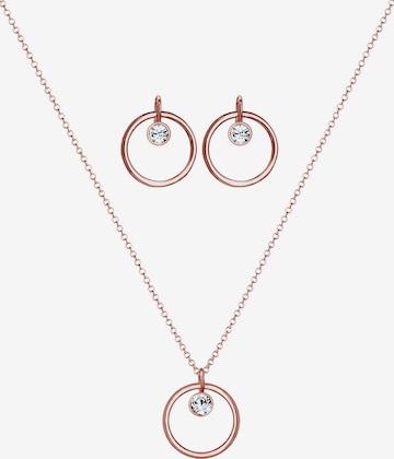 ELLI Sieraden set in Goud: voorkant