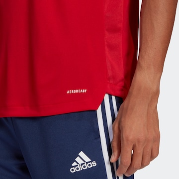 ADIDAS SPORTSWEAR Skinny Trikoo 'Tiro 21 ' värissä punainen