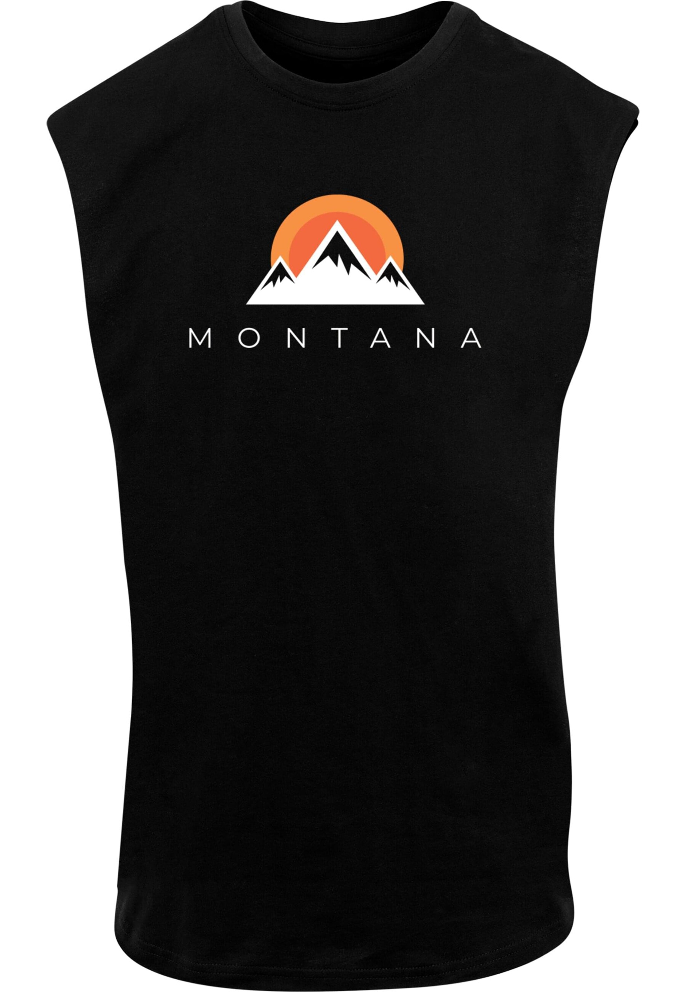 Merchcode Shirt 'Montana X' in Black: front