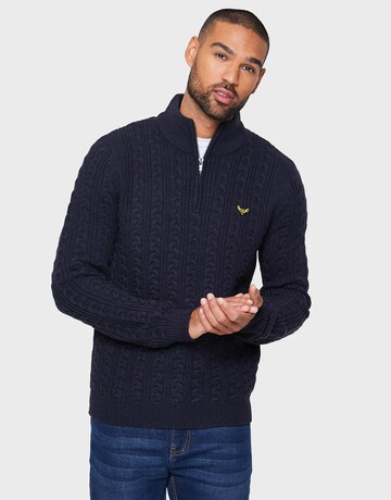 Threadbare Trui 'Swindon' in Blauw: voorkant