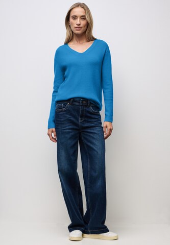 STREET ONE Pullover in Blau