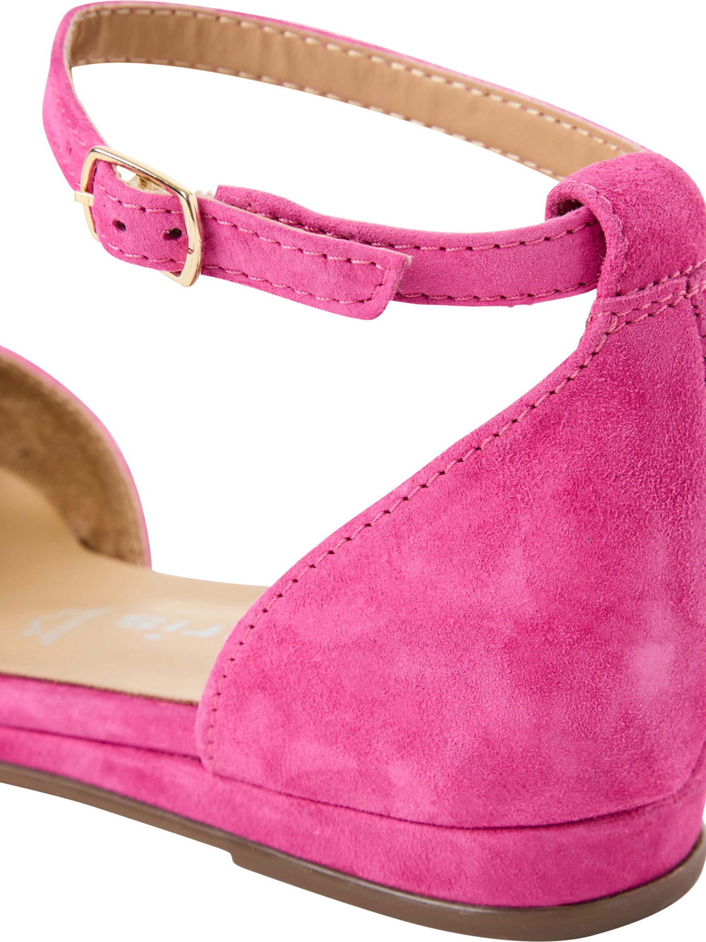 Ballerines à lanières Tamaris en rose