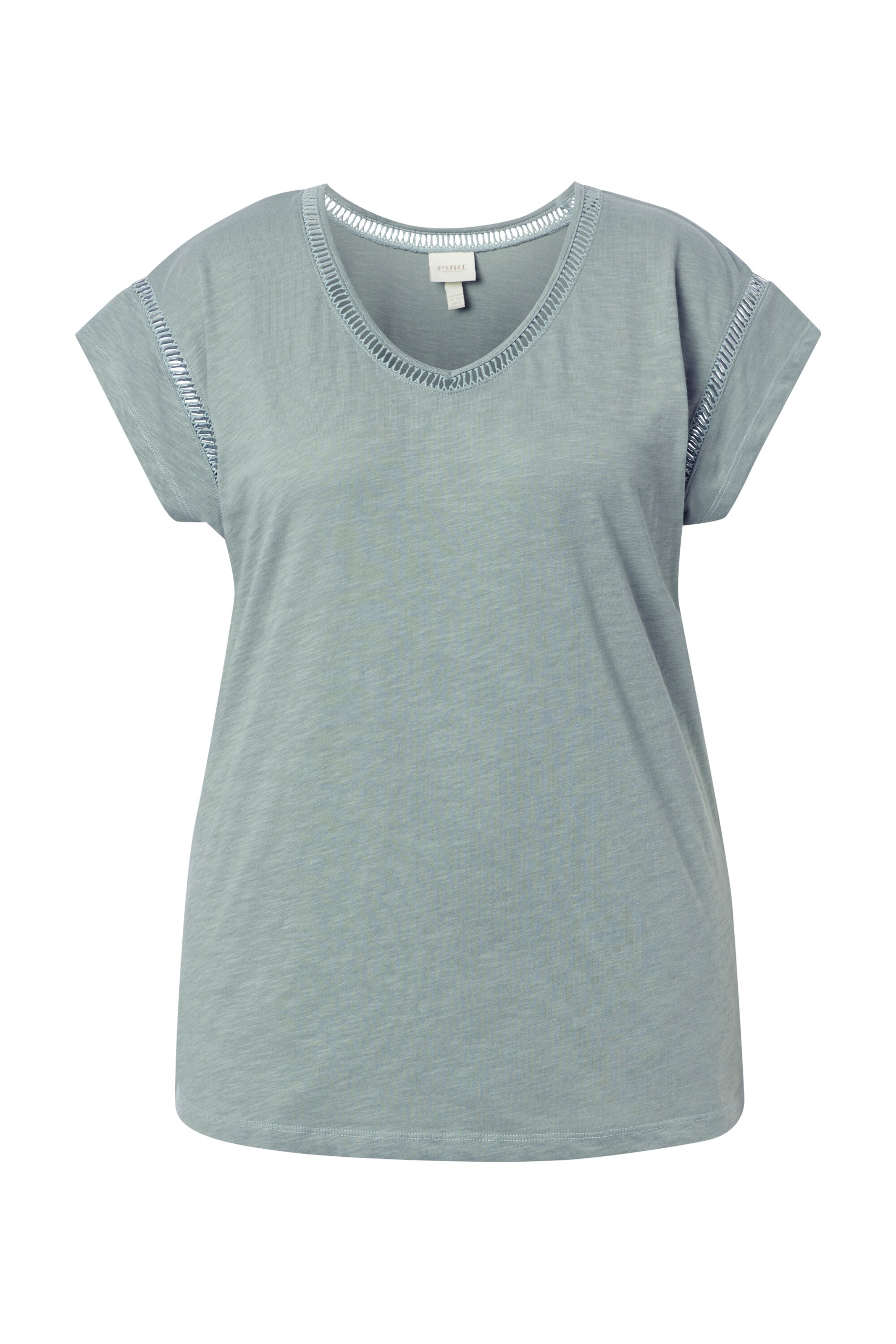 Ulla Popken Shirt in M-L in mint, Produktansicht