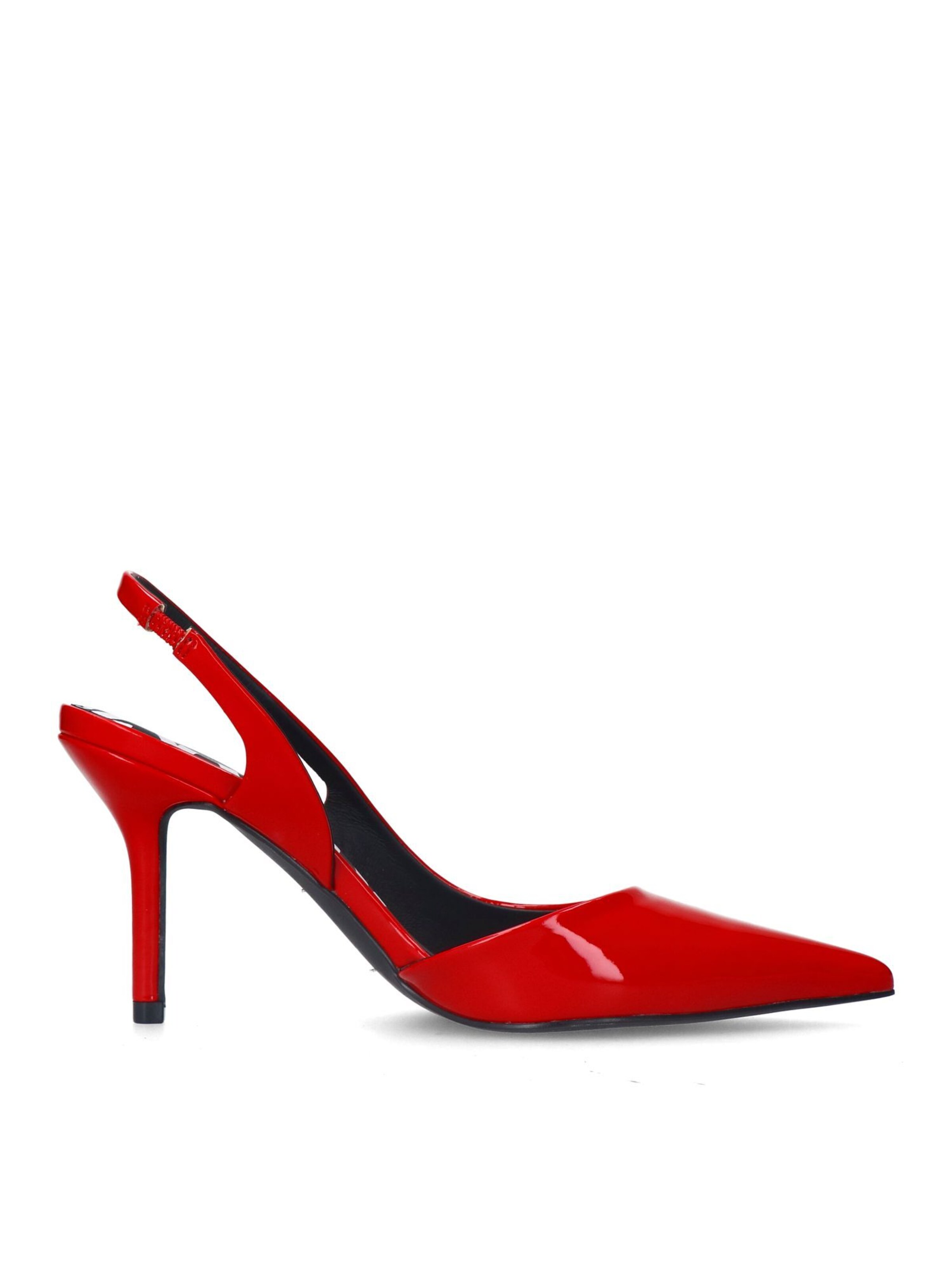 SACHA Slingback Pumps in Red