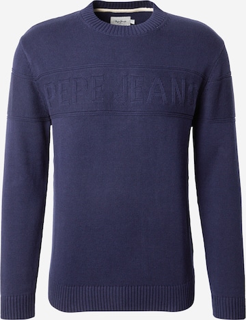 Pepe Jeans Sweater 'NINO RO' in Blue: front
