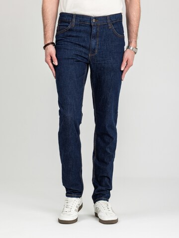 Tapered Jeans 'Mustang Style Tramper Tapered Denim Blue 1018016 5000 901' di MUSTANG in blu: frontale