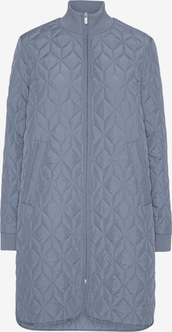 ILSE JACOBSEN Between-seasons coat in Blue: front