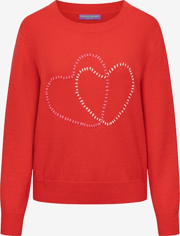 Frieda & Freddies NY Pullover in Rot: Vorderseite