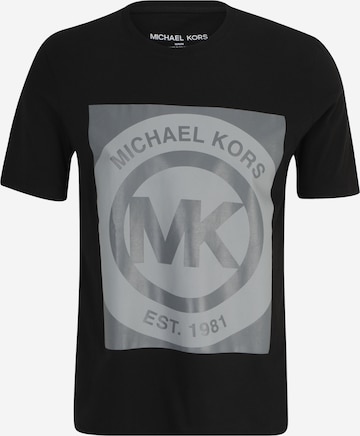 Tricou de la Michael Kors pe negru: față