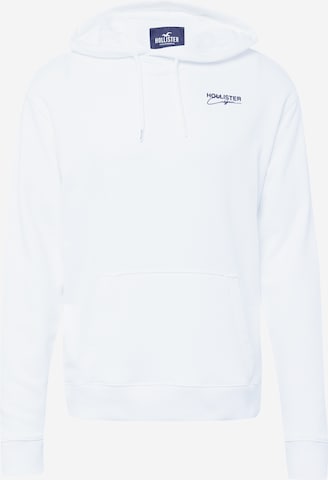 balts HOLLISTER Sportisks džemperis: no priekšpuses