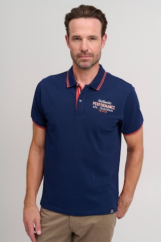 FQ1924 Poloshirt 'WIAR' in Blau: predná strana