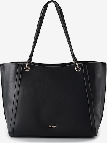 L.CREDI Shopper 'Petrana ' in Schwarz: Vorderseite