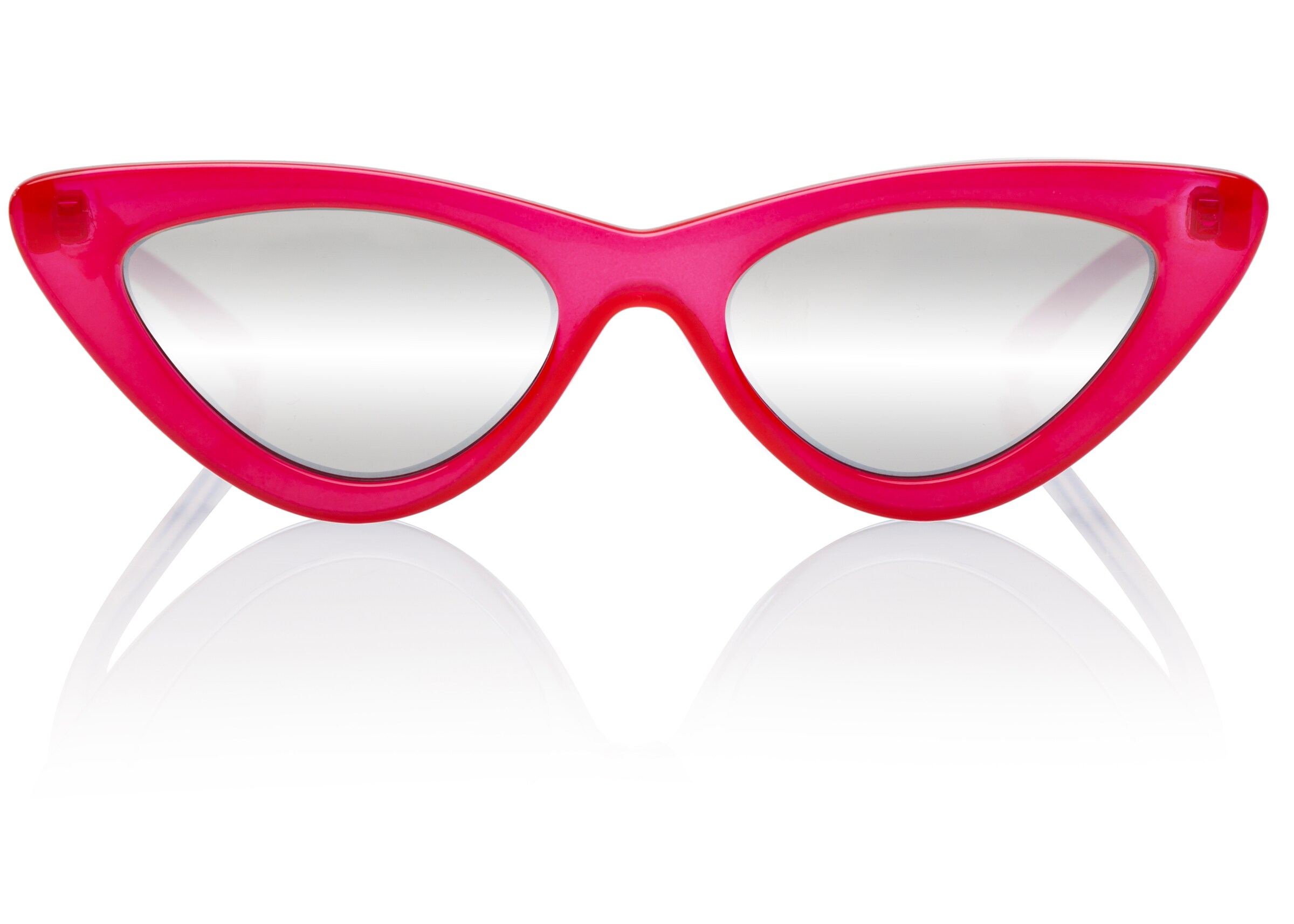 LE SPECS Sonnenbrille 'The Last Lolita' in Pink: Vorderseite