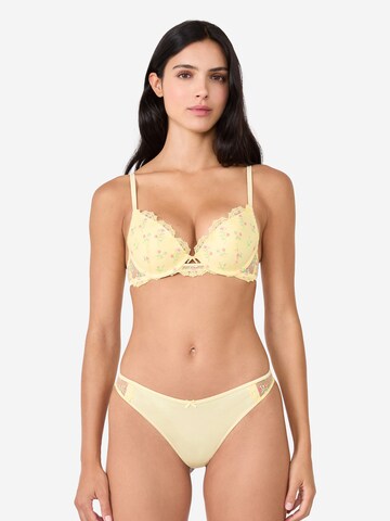 ETAM Push-up Podprsenka 'Reveuse' - Žltá