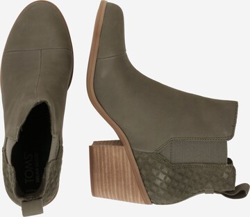 TOMS Chelsea boots 'EVERLY' i grön