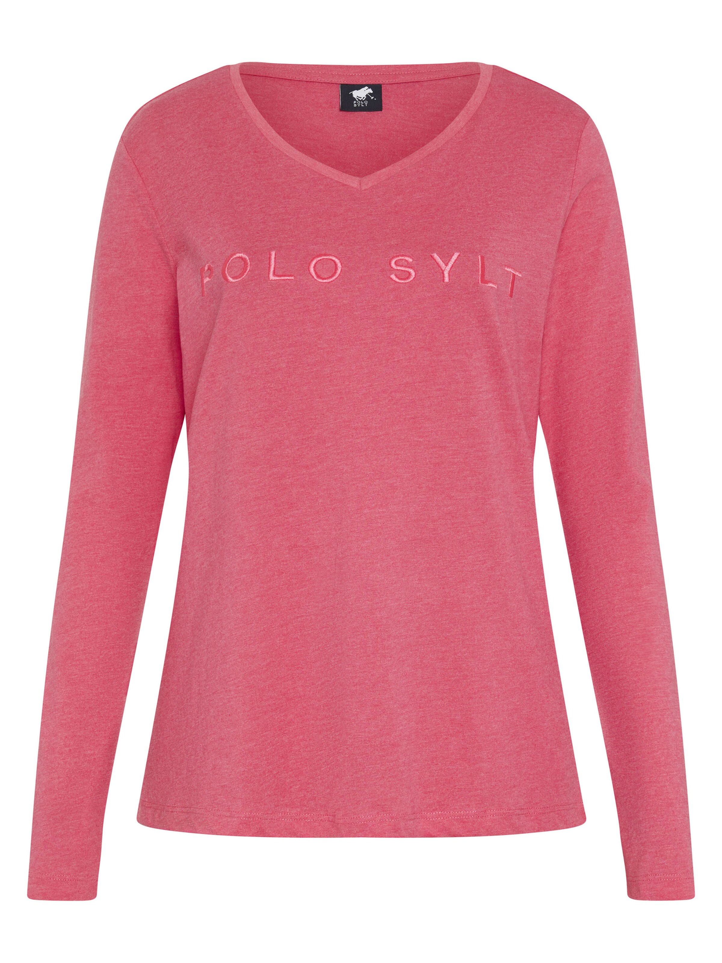 Polo Sylt Shirt in Pink: Vorderseite