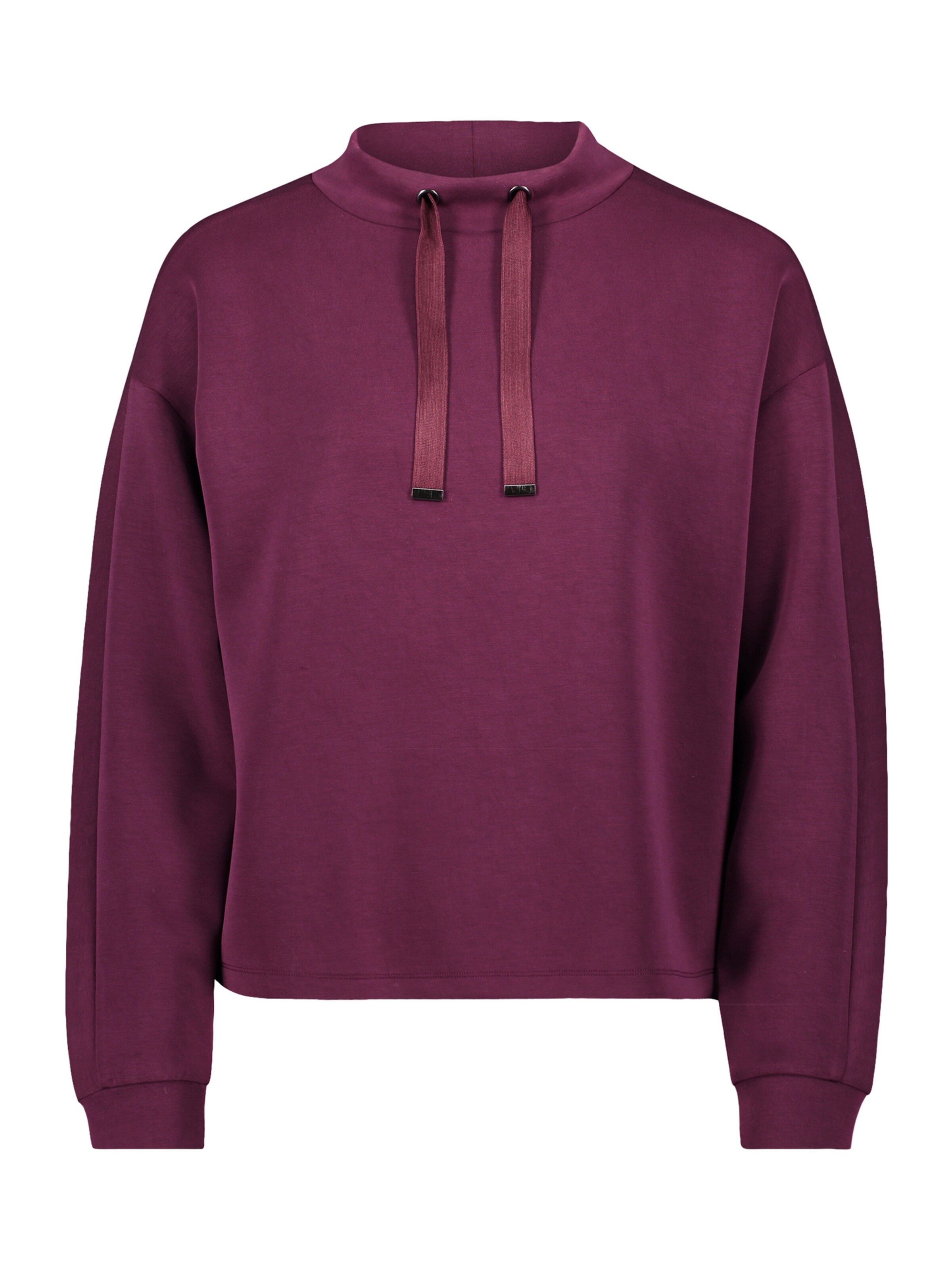 Sweat-shirt Betty & Co en violet : devant