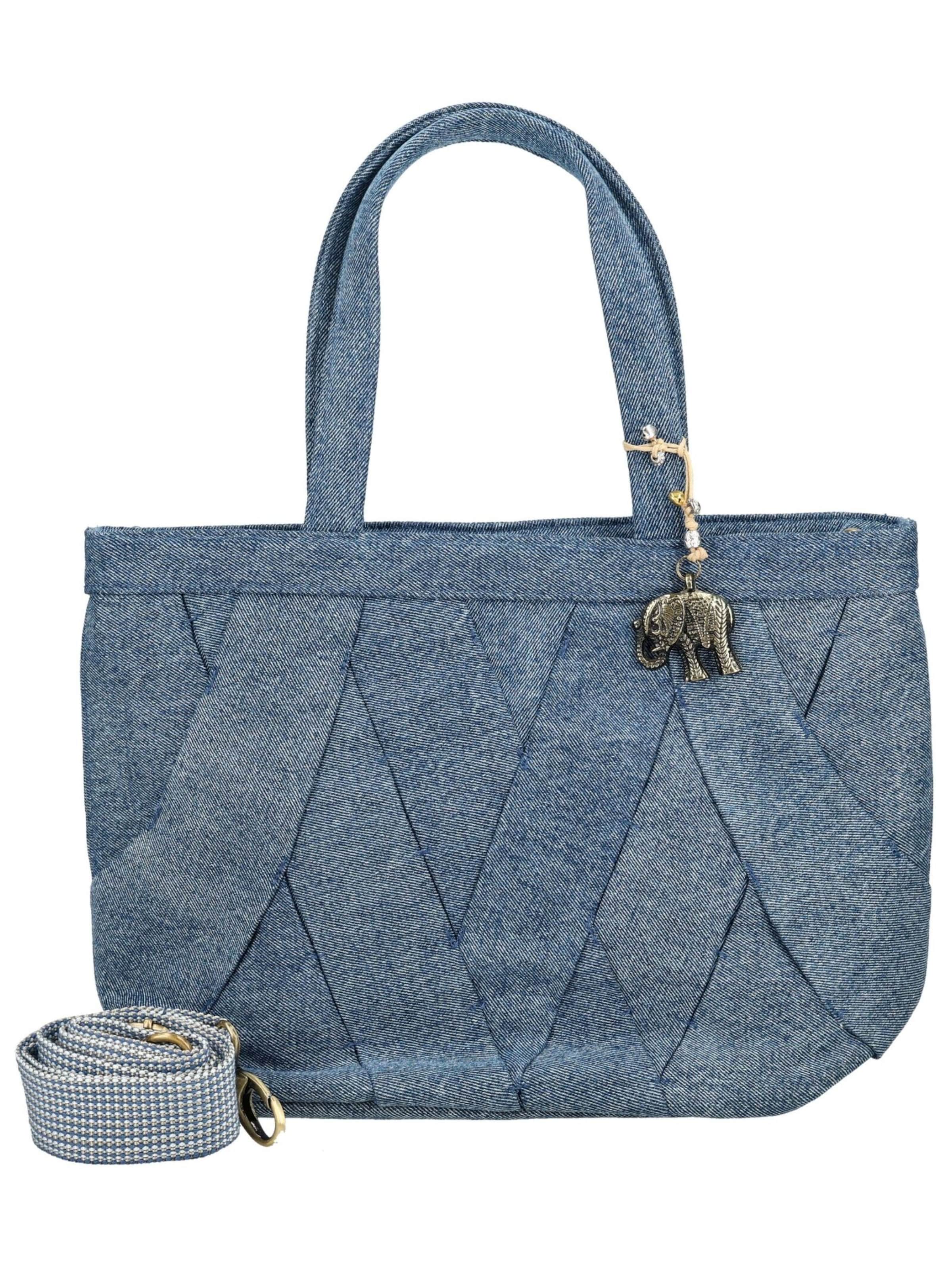 ANOKHI Shopper in Blau: Vorderseite