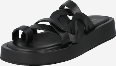 Flip-flops 'Cool' Alohas pe negru, Vizualizare produs