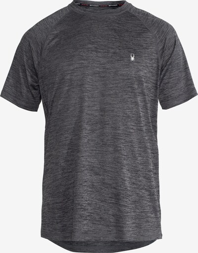 Spyder Функционална тениска в сиво / черно / бяло, Преглед на продукта