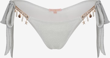 Moda Minx Σλιπ μπικίνι σε λευκό: μπροστά