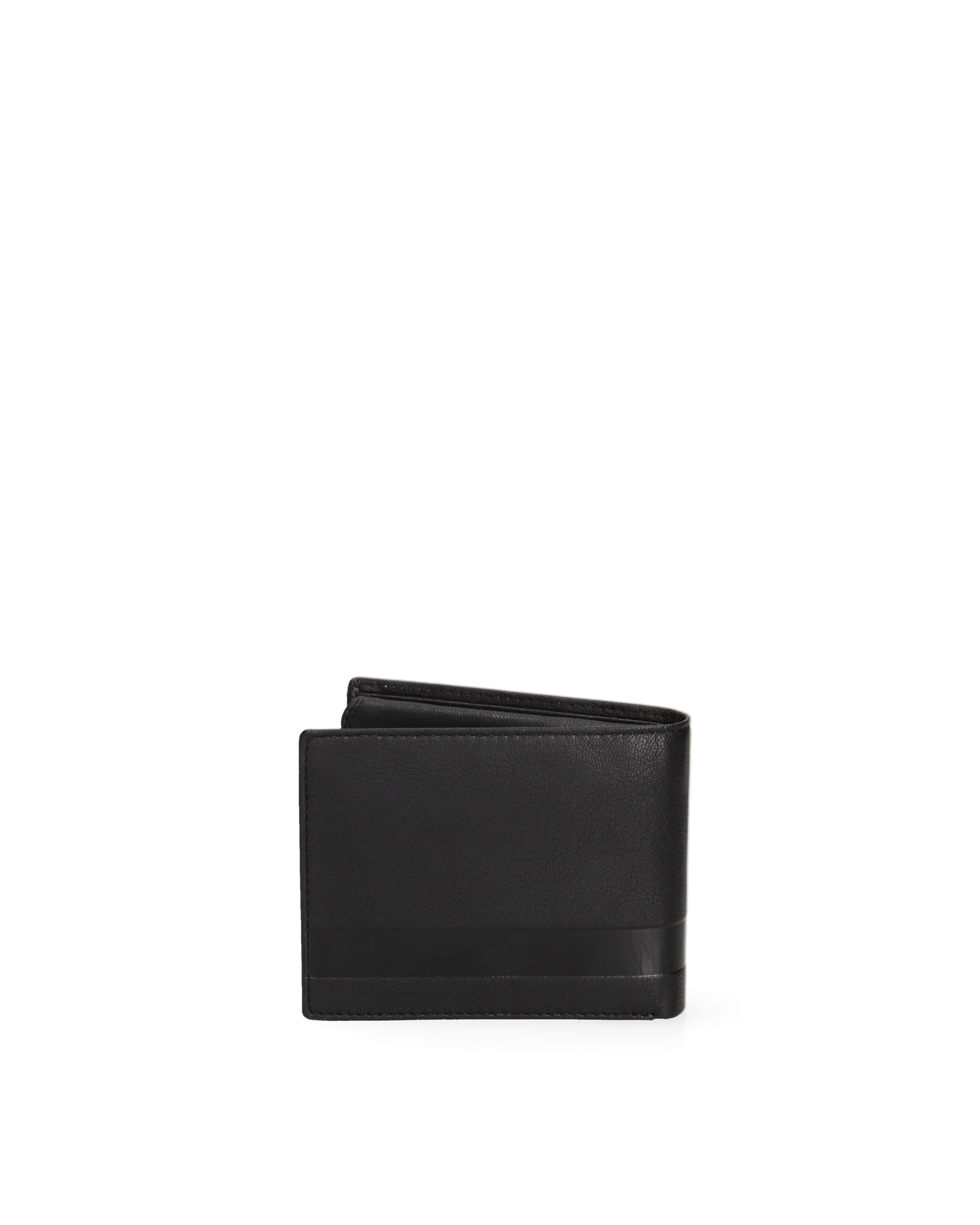 Lancetti Wallet in Black: front