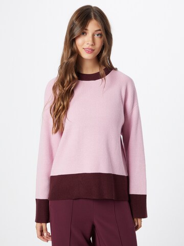 MSCH COPENHAGEN Sweater 'Ieke' in Pink: front