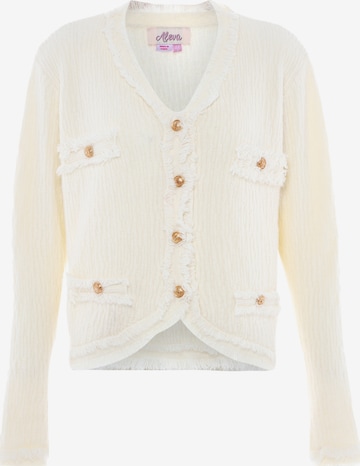 aleva Вязаная кофта в Белый: спереди