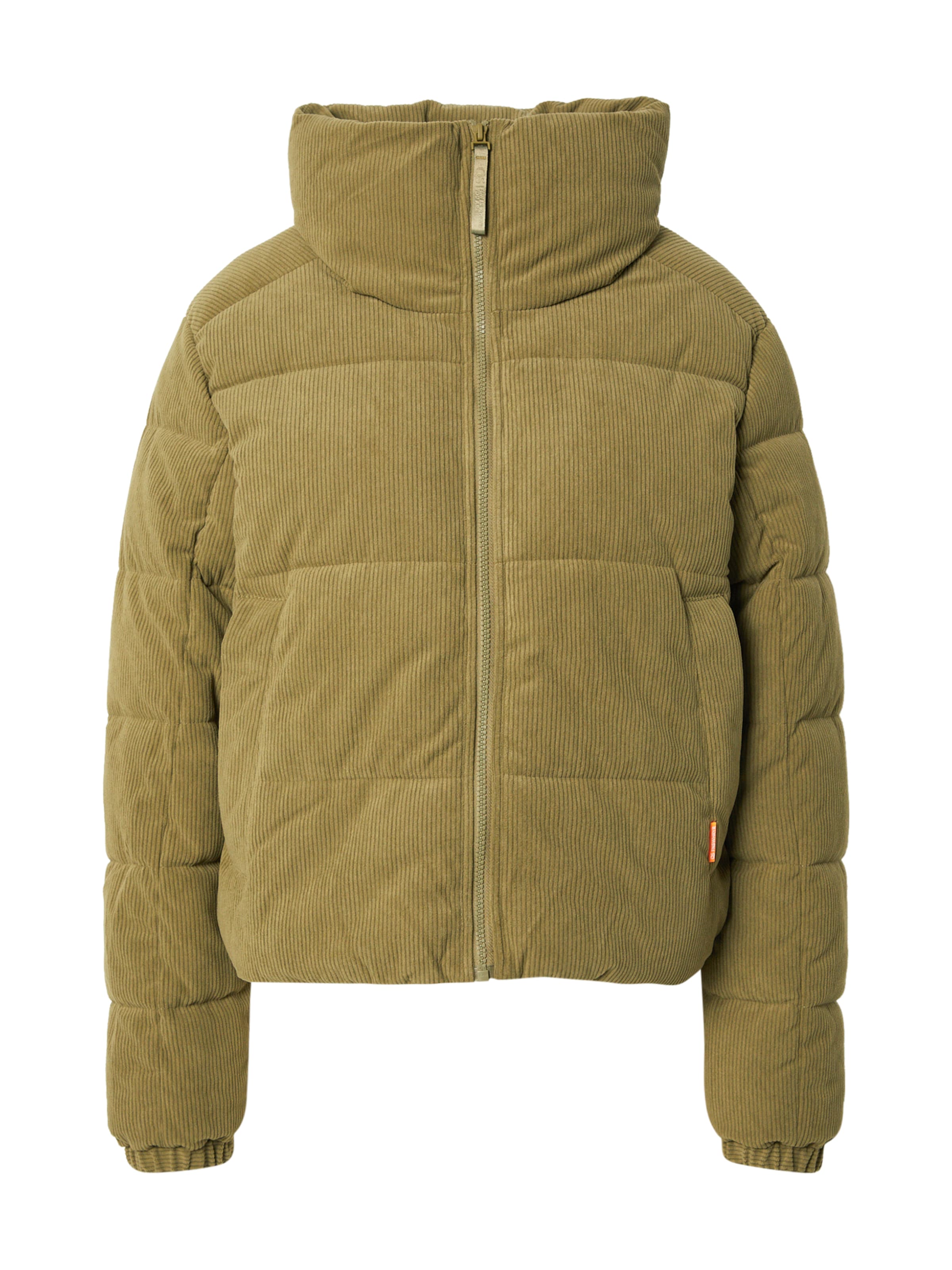 QS Vinterjakke i grøn: forside