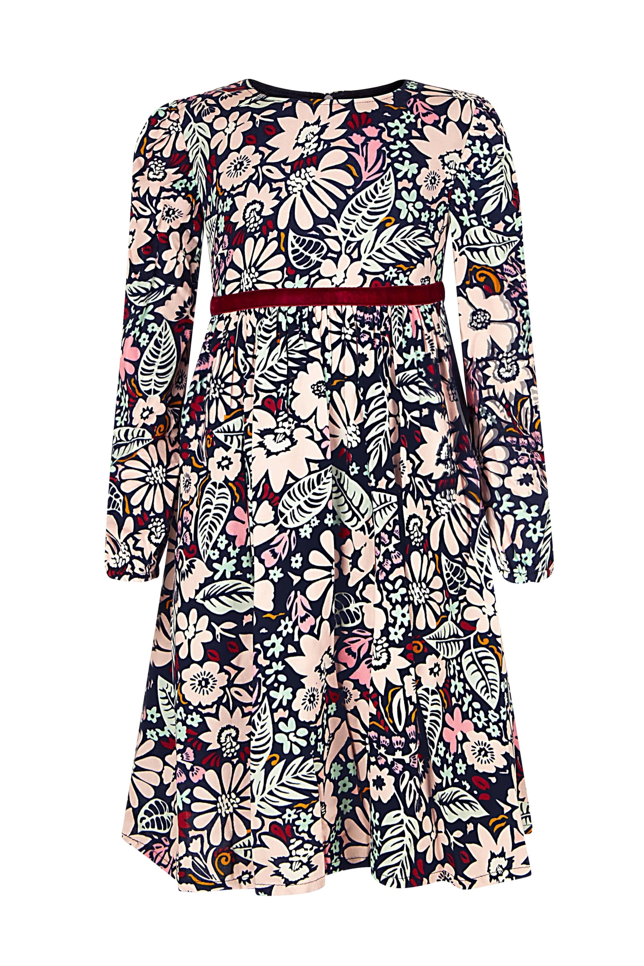 happy girls Φόρεμα σε ανάμεικτα χρώματα: μπροστά