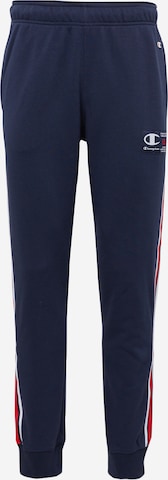 Champion Authentic Athletic Apparel - Tapered Calças em azul: frente