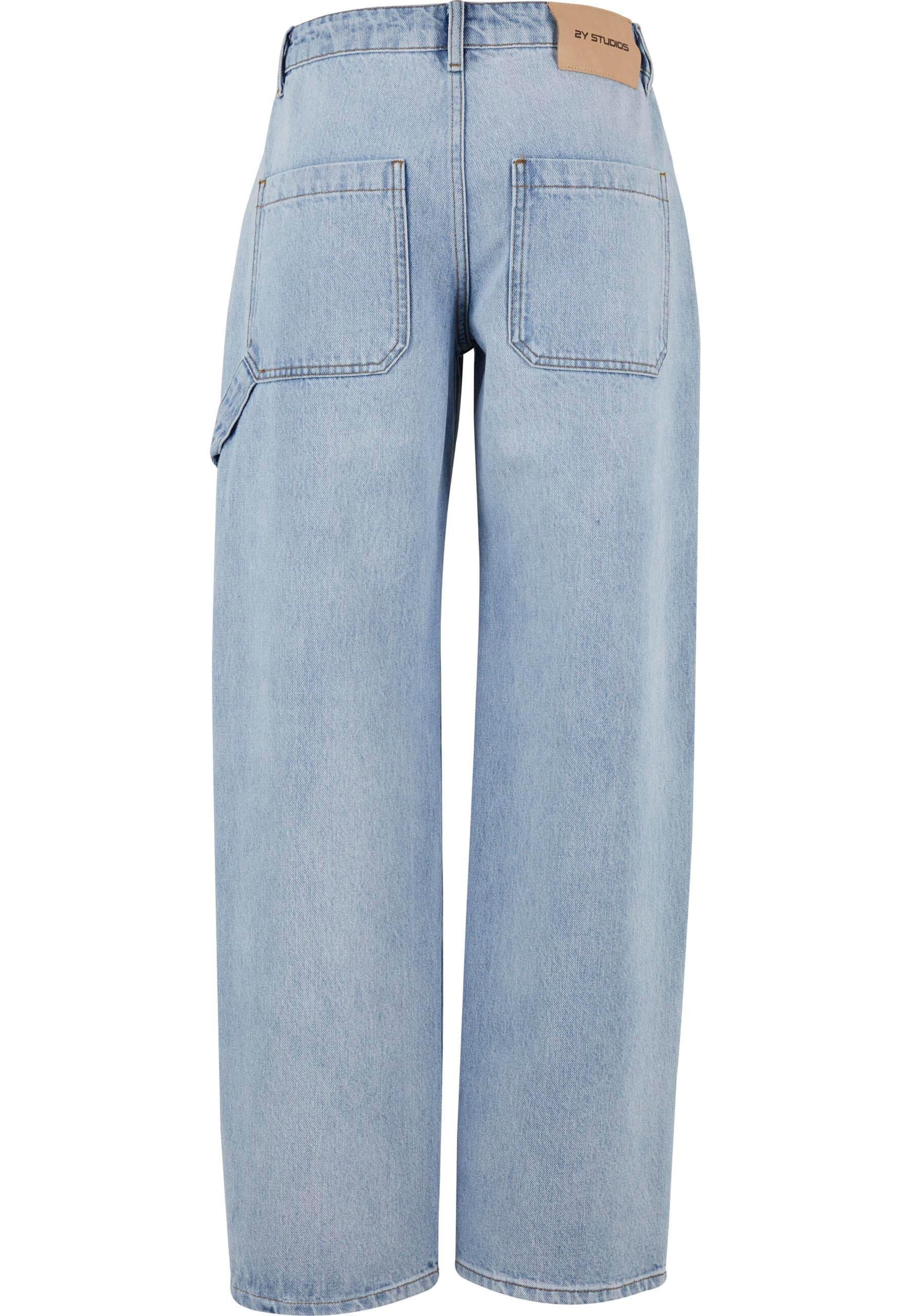2Y Studios Свободный крой Джинсы-карго 'Tali' в Синий