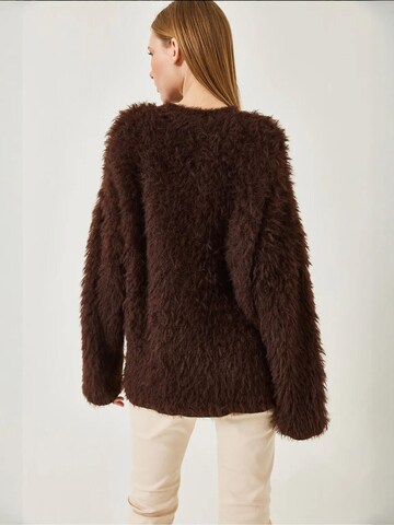 Bianco LucciPulover 'Pullover' - smeđa boja