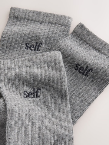 self. Socks in Grey