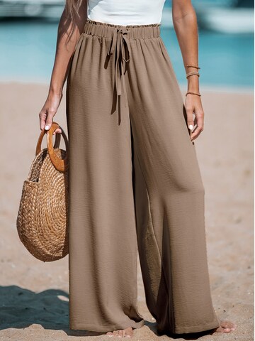 Cupshe Wide Leg Hose 'DAA02D4A004HH'‌‌‌‌‌‌‌‌ in Grün