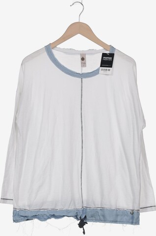Tredy Top & Shirt in XXXL in White: front