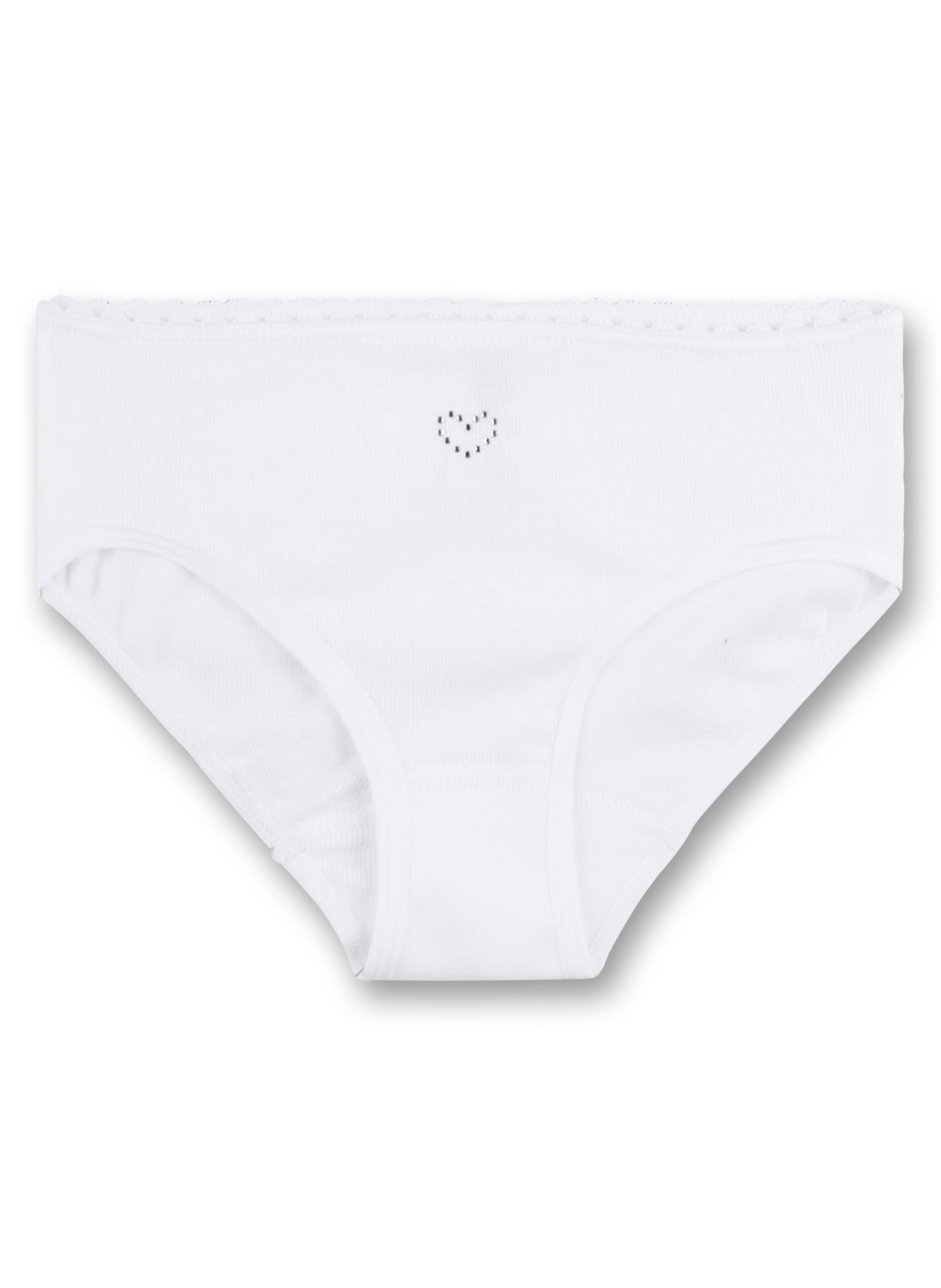Pantaloncini intimi di Sanetta in bianco: frontale