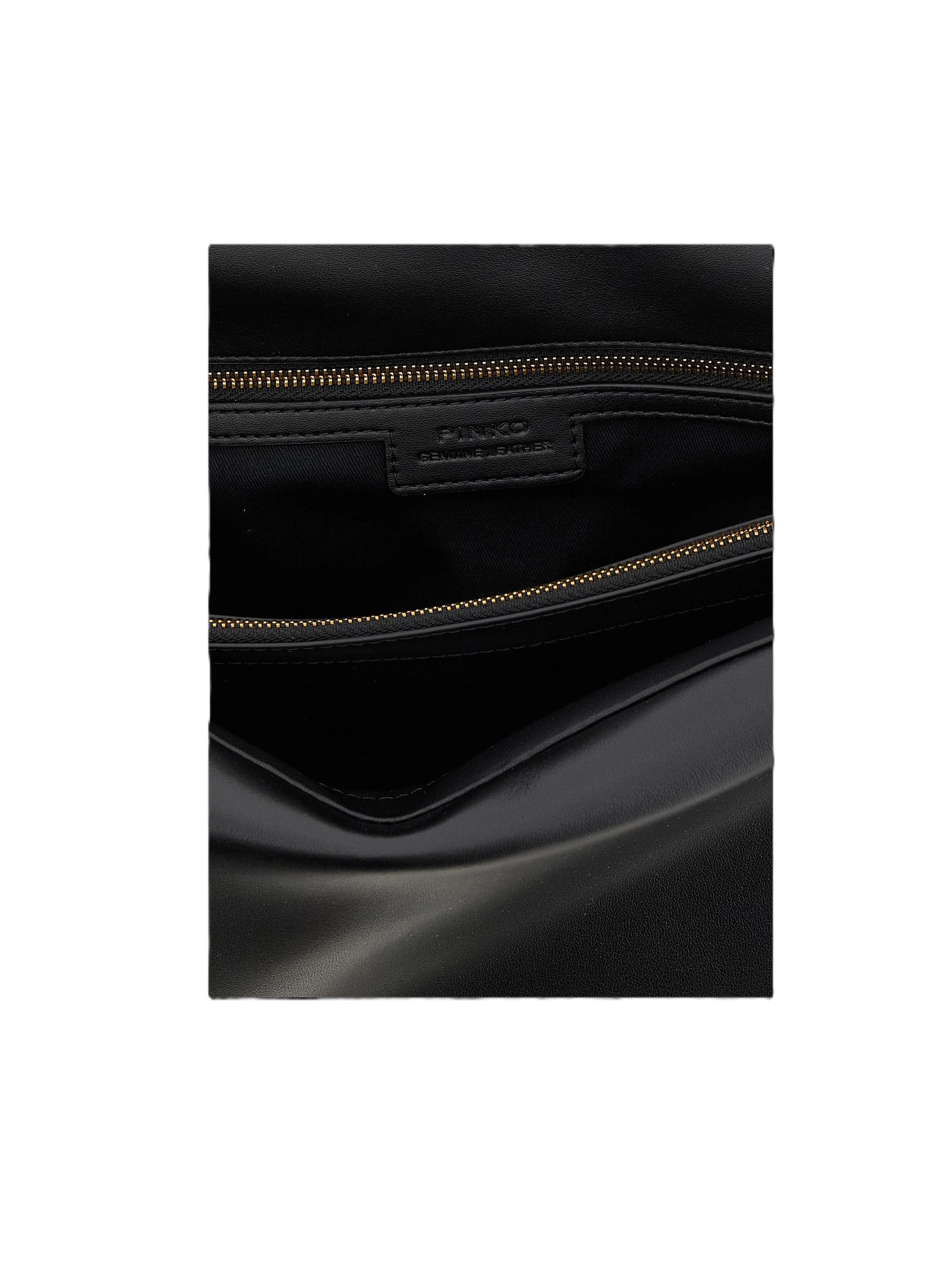 Borsa a spalla '106178 A0QO' di PINKO in nero