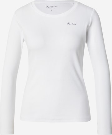 Pepe JeansMajica - bijela boja: prednji dio