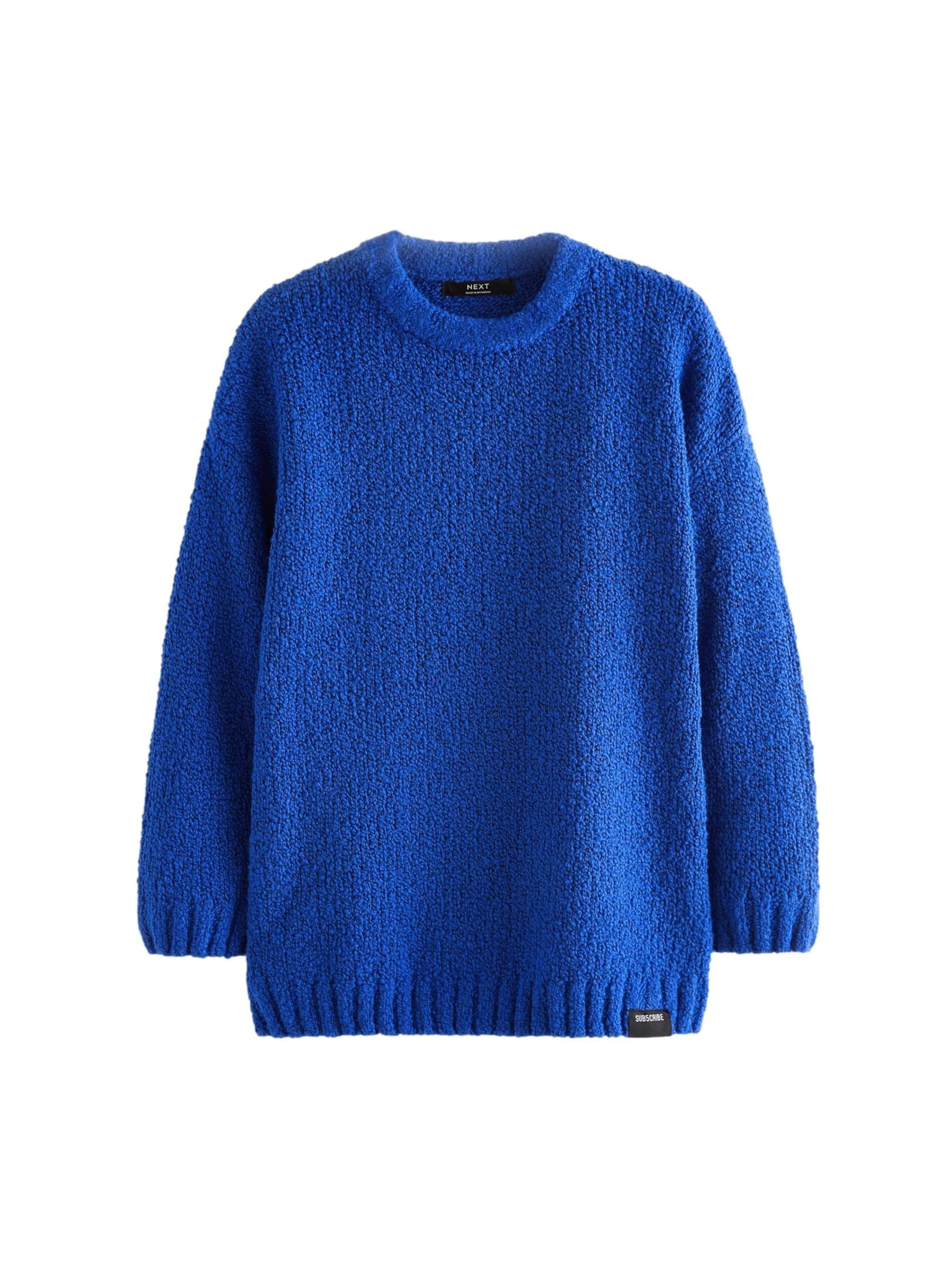Next Sweater in Blue: front