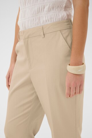 Cream Regular Pleated Pants 'CRGia' in Grey