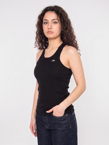 LACOSTE Top 'Tank Top S/M Black Tank' w kolorze czarny